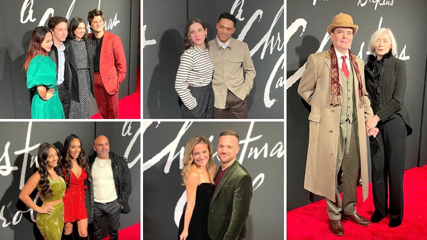 Red Carpet Knockouts: A Christmas Carol Opening Night