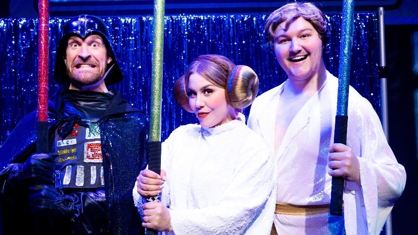 Photo Exclusive: See Snaps of A Musical About Star Wars Off…