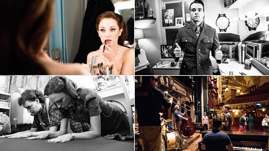 Exclusive Photos! Go Backstage at Broadway's Bandstand with…