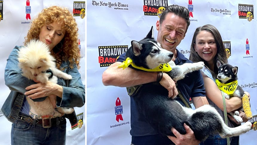 Puppies & Broadway Stars! Fun Snaps From 2022 Broadway Bark…
