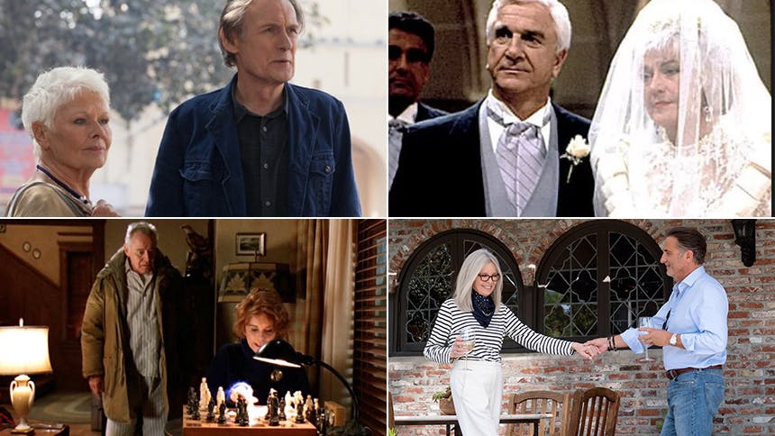 Six TV & Film Love Stories of People 60+ Who Fall in Love