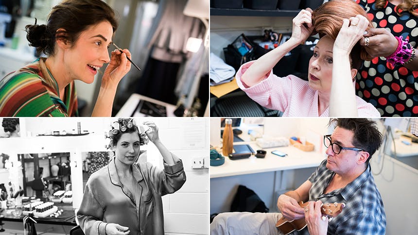 Exclusive Photos! Go Backstage for Pre-Show at Broadway's J…