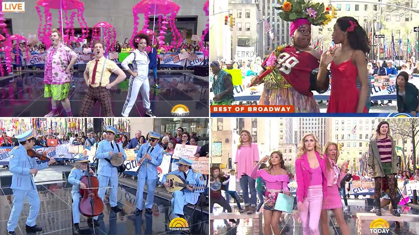 All The Today Show Performances from Broadway Week: Band's …
