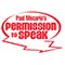 Permission To Speak
