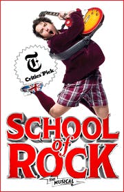 Poster for School of Rock - The Musical