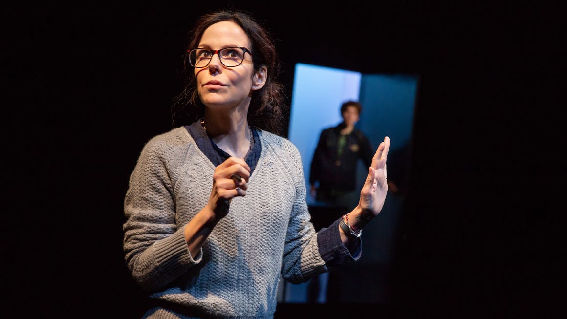 The Sound Inside - 2019 Broadway - Mary-Louise Parker and Will Hochman