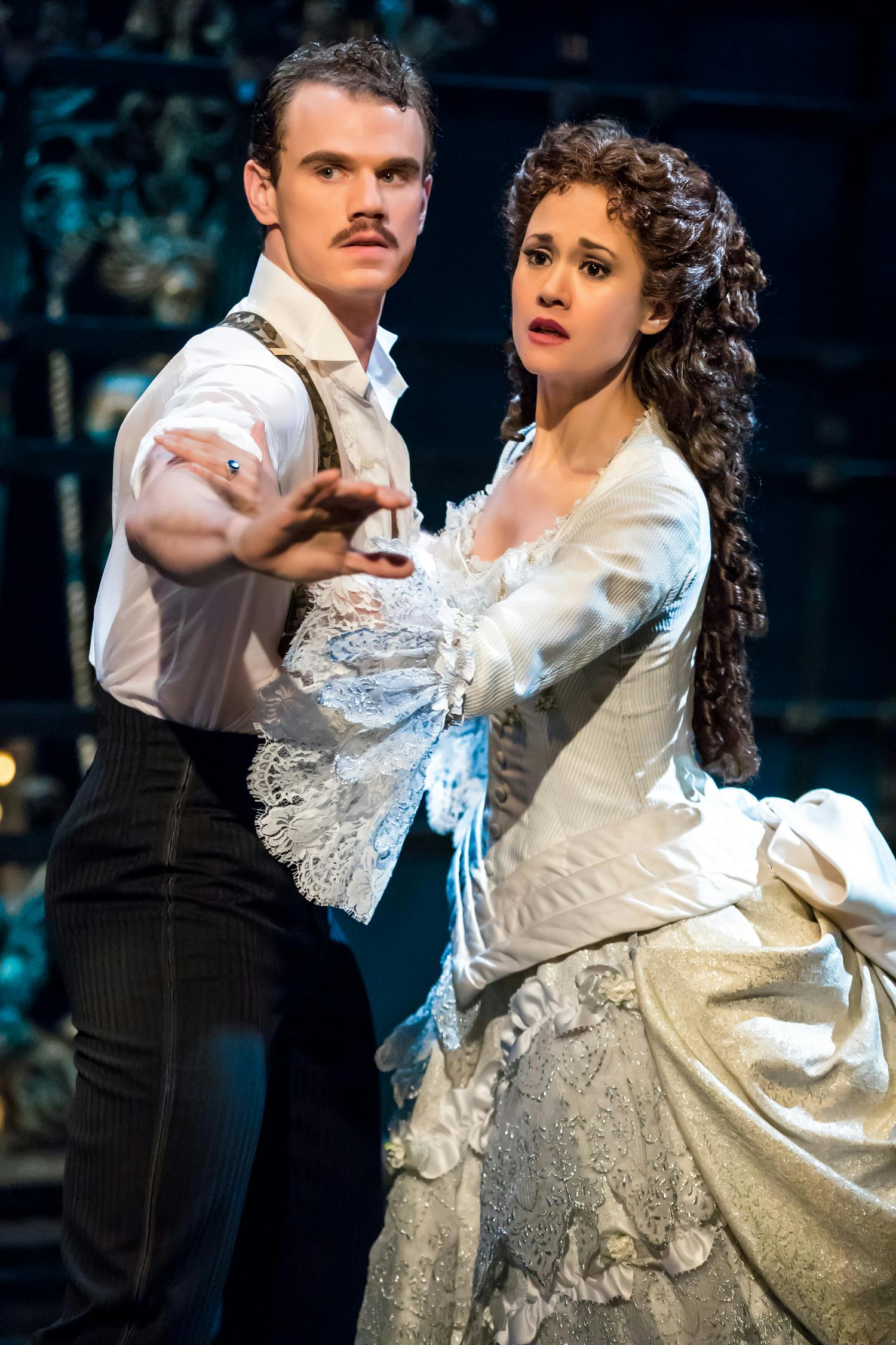 Jay Armstrong Johnson -Raoul-The Phantom of the Opera-Broadway Musical- Ali Ewoldt