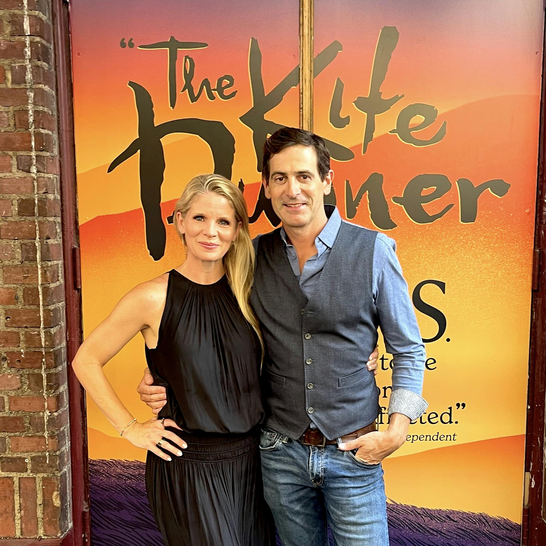 The Kite Runner Broadway Opening Night - Kelli O’Hara and Greg Naughton
