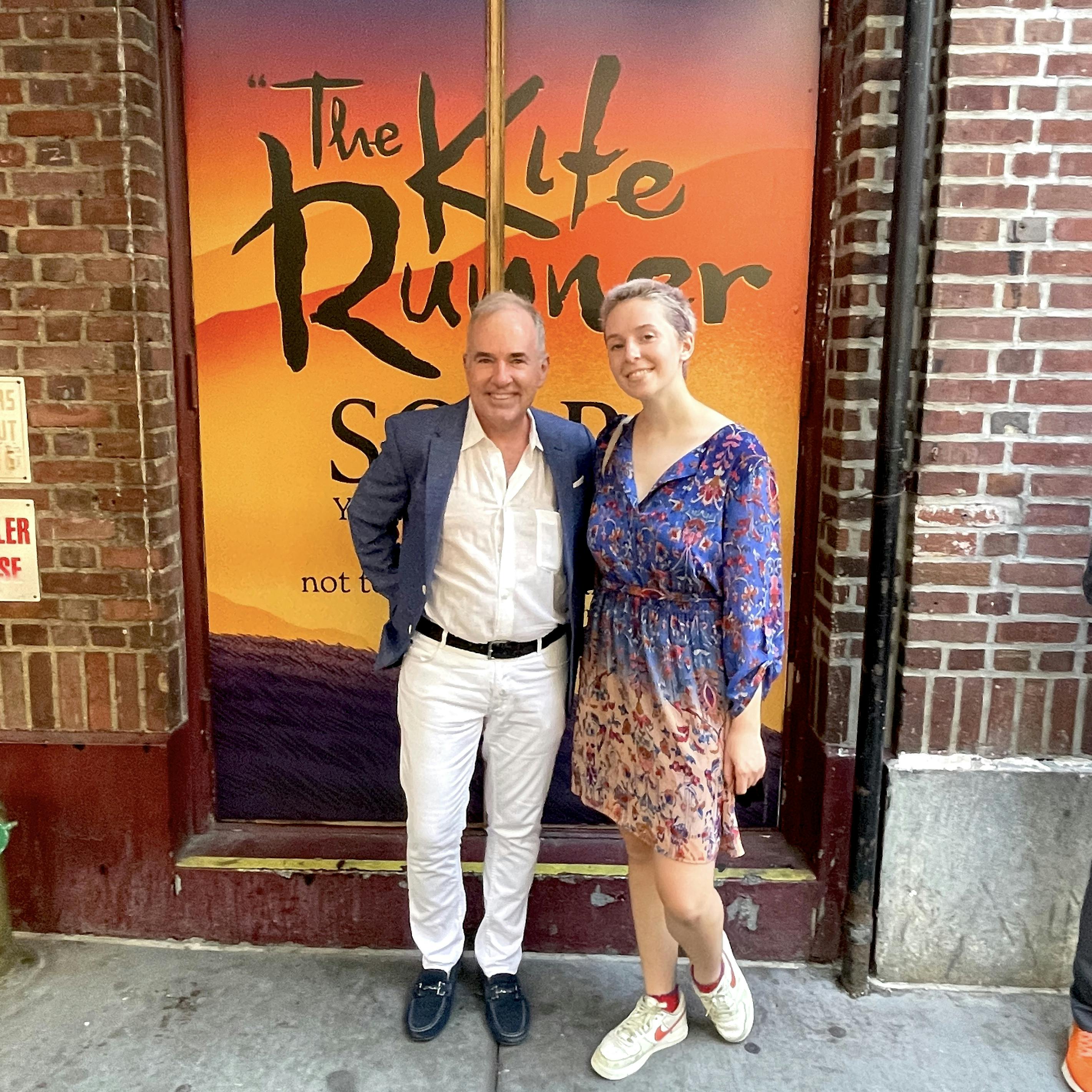 The Kite Runner Broadway Opening Night - Stephen Flaherty and Madeline Katz