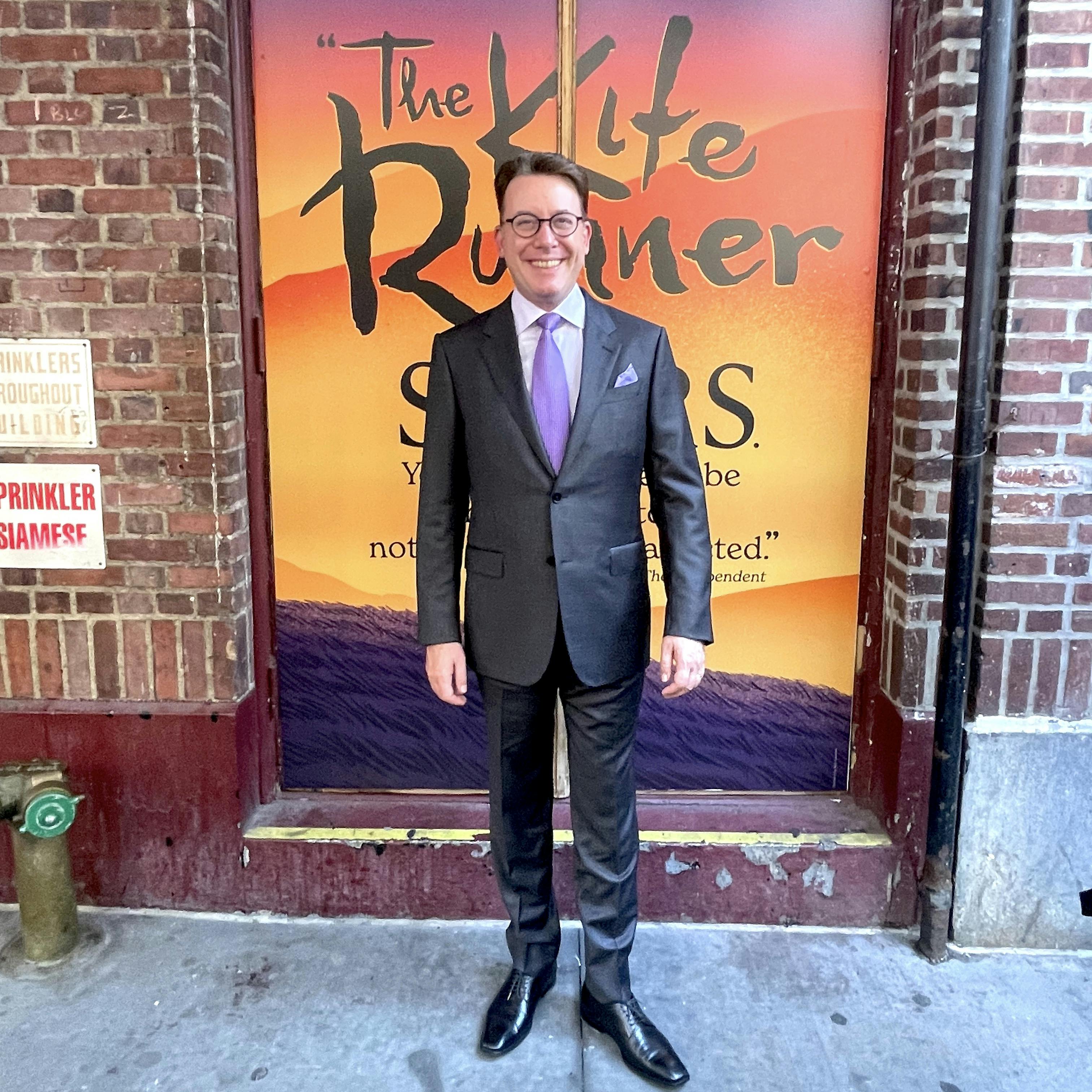 The Kite Runner Broadway Opening Night - Matthew Spangler