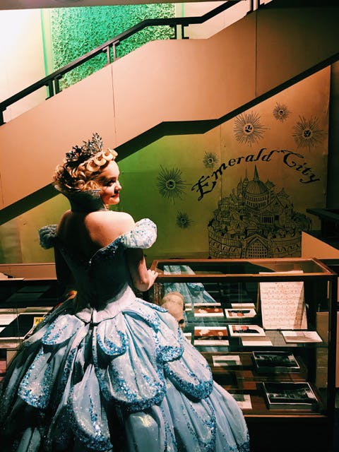Amanda Jane Cooper- Glinda- Wicked- Broadway- Musical- Costumes- Final Look
