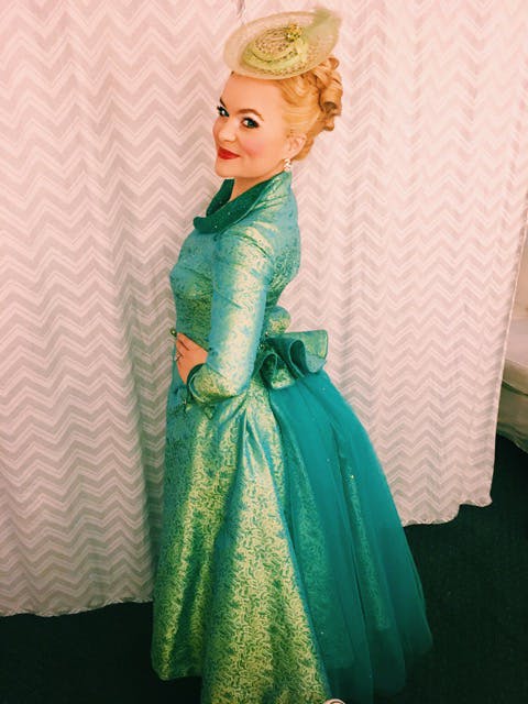 Amanda Jane Cooper- Glinda- Wicked- Broadway- Musical- Costumes- Thank Goodness