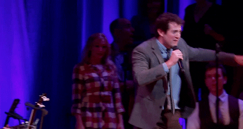 AJ Shively GIF- Bright Star GIF- Another Round - Dancing GIF- Drinking GIF