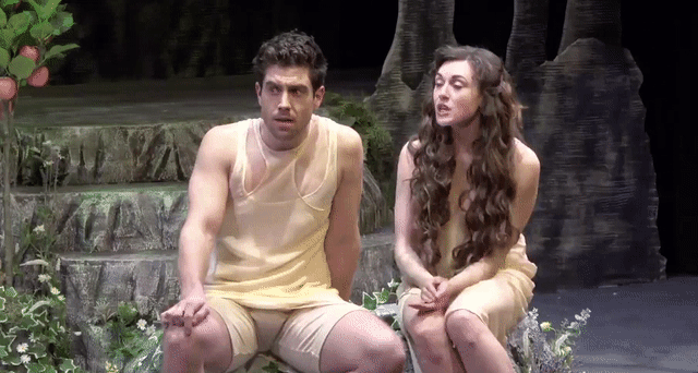 Adam and Eve GIF- Paradise Lost-Robbie Simpson and Marina Shay GIF