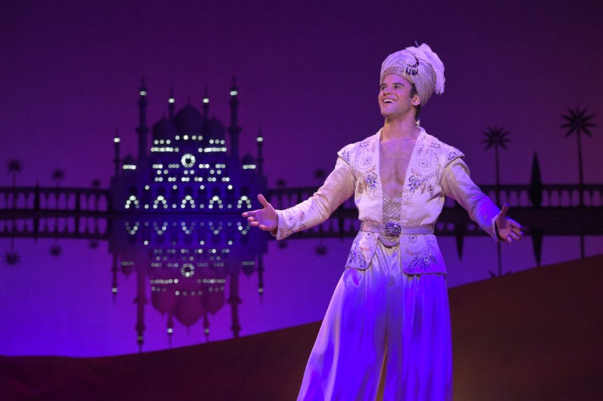 Clinton Patrick Greenspan Aladdin Musical Disney Broadway Tour