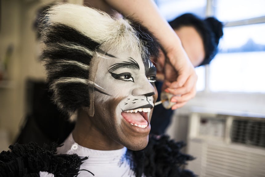 Cats- Broadway- Revival- Backstage- Ahmad Simmons - Alonzo