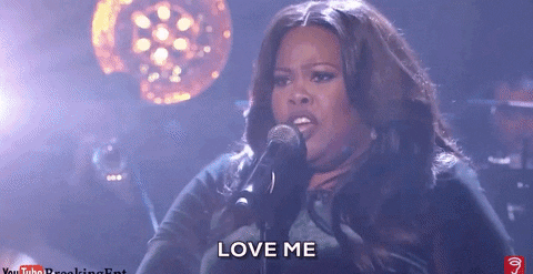 Amber Riley GIF- Love Me GIF- Dreamgirls GIF- And I Am Telling You I'm Not Going GIF