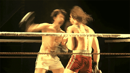 Andy Karl- Rocky- GIF- Broadway- In the Ring