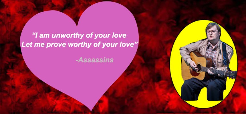 Stephen Sondheim Valentine's Day Card-Assassins