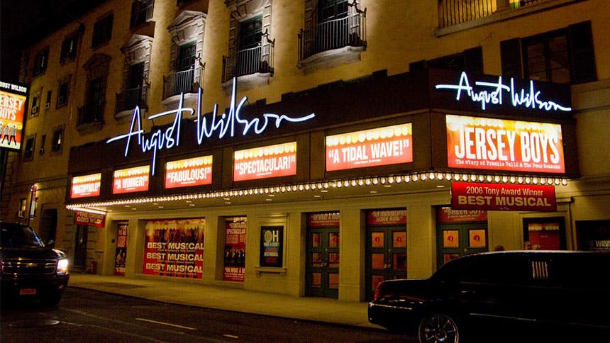 August Wilson Theatre- Jersey Boys