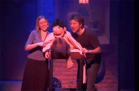 Avenue Q - GIF- You Can be As Loud as the Hell You Want- Puppet Sex