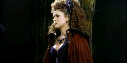 Bernadette Peters the witch into the woods gif