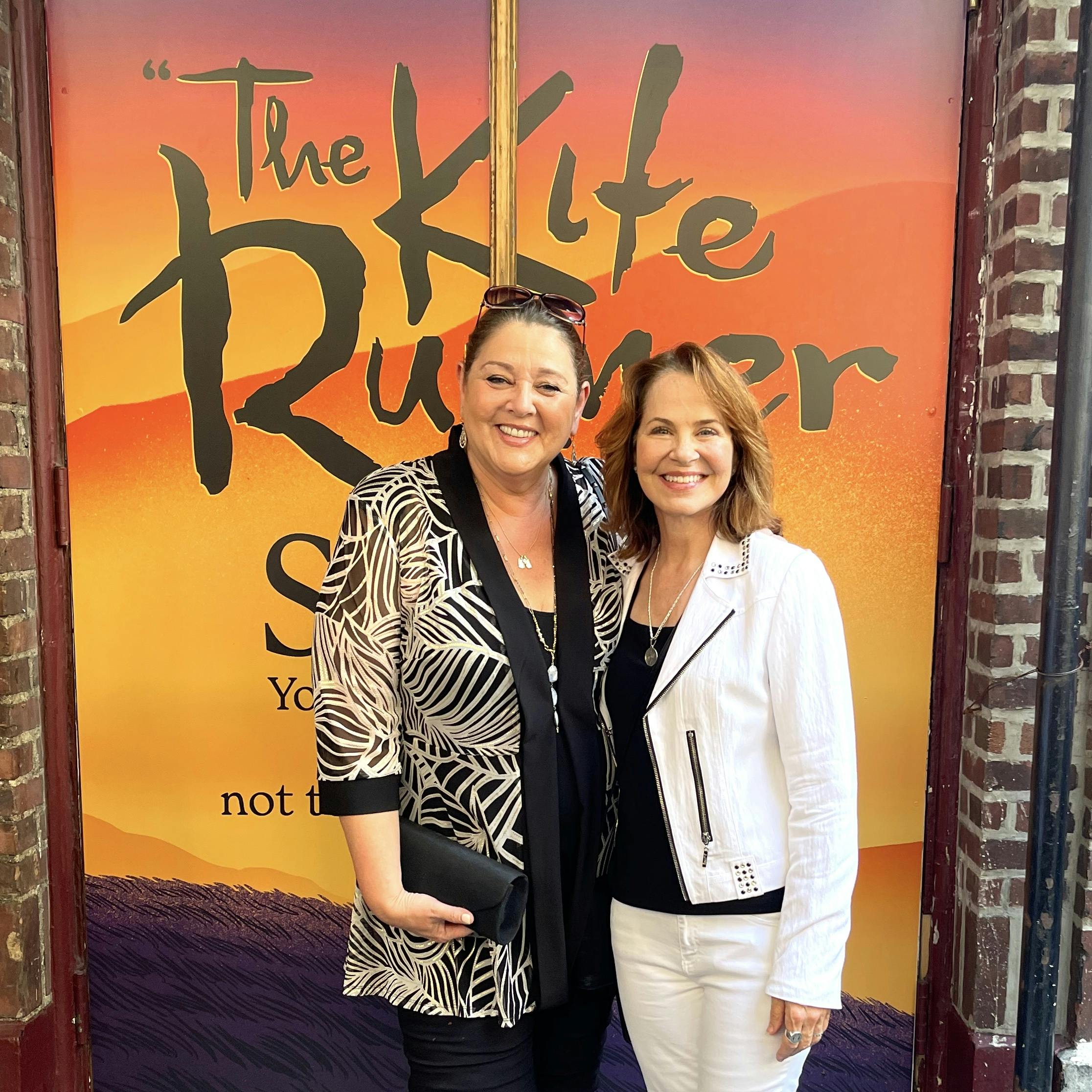 The Kite Runner Broadway Opening Night - Camryn Manheim and Deirdre Lovejoy
