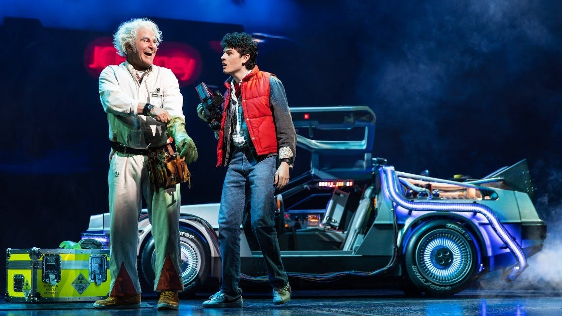Back To The Future - 2023 Broadway - Roger and Casey