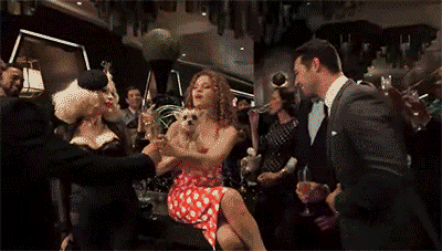 Bernadette Peters GIF- Ultimate Encore- Cheers GIF- Toast GIF- W Hotel
