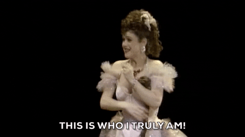 This is who i truly Am GIF- Witch Into the Woods- bernadette peters gif