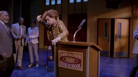 Beth Leavel The Prom Musical Broadway GIF