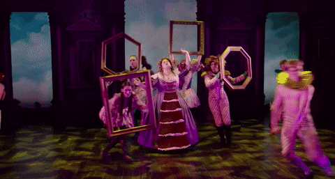 Bonnie Milligan Head Over Heels GIF- Broadway Musical