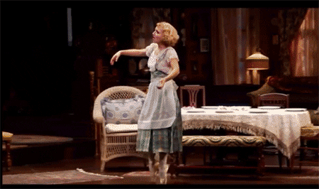 Annaleigh Ashford- GIF- You Can't Take It With You- Dancing- Look at all the F I Give GIF