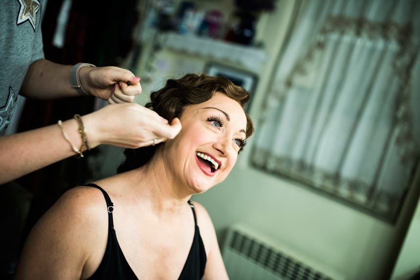 Caroline O'Connor- Anastasia - Musical- Broadway- Backstage