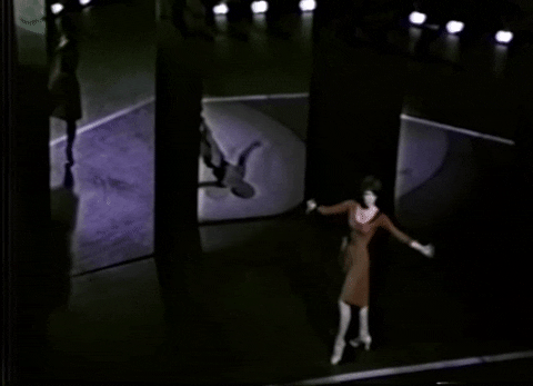 Cassie back bend music and the mirror broadway chorus line gif