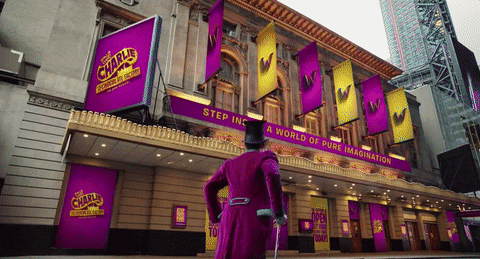Charlie and the Chocolate Factory GIF- Broadway GIF