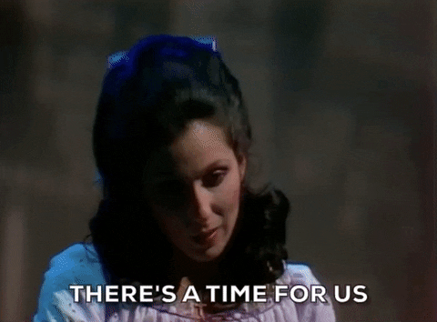 Cher West Side Story GIF- Somewhere