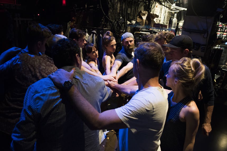 Bandstand- Broadway- Backstage- Musical- Company