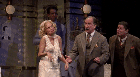 Kristin Chenoweth GIF- Broadway- On the 20th Century- Cry me a river GIF