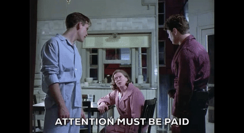 Attention must be paid- Death of a salesman GIF