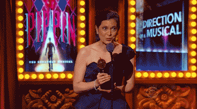Diane Paulus GIF- Tony Award GIF
