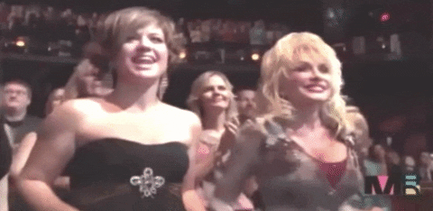 Dolly and Kelly Clapping GIF