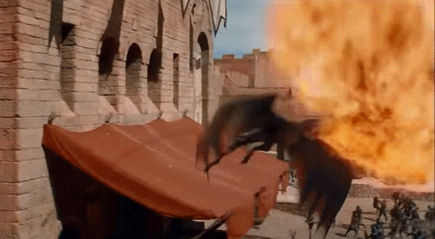 Game of Thrones GIF- Dragon GIF- khaleesi GIF