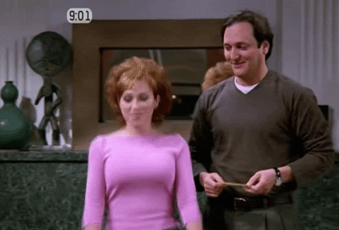 Rob and Ellen GIF- Will and GRace