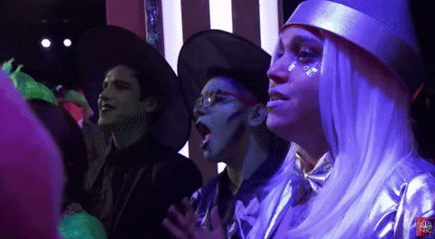 Ariana Grande Wizard and I NBC  Wicked Special GIF- Sing along  2