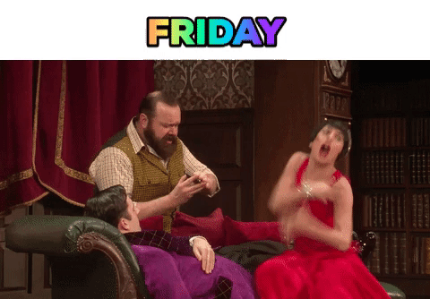 Mood: A The Play That Goes Wrong GIF That Captures How Each Day of the Week  Feels | The Daily Scoop