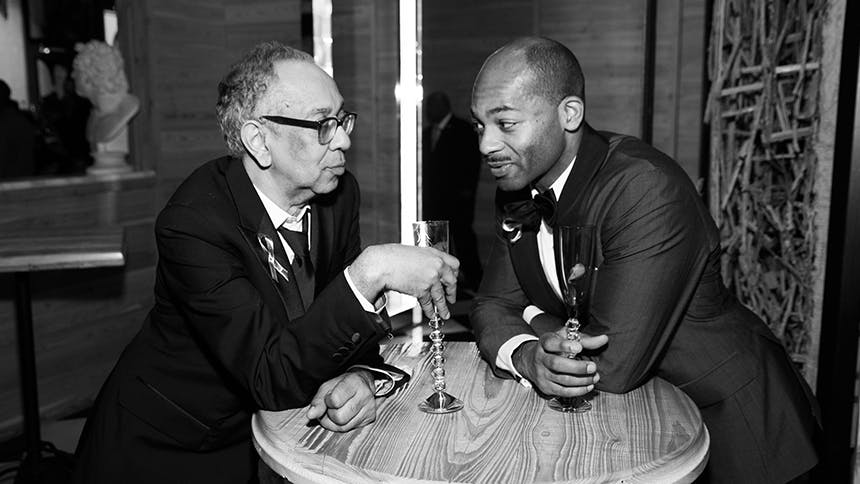 The Tony Awards- O&M Party- George C Wolfe- Brandon Victor Dixon