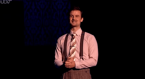 The Play that Goes Wrong Gif- Henry Shields GIF