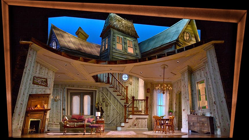 David Korins- Sets- Broadway- Beetlejuice- First House