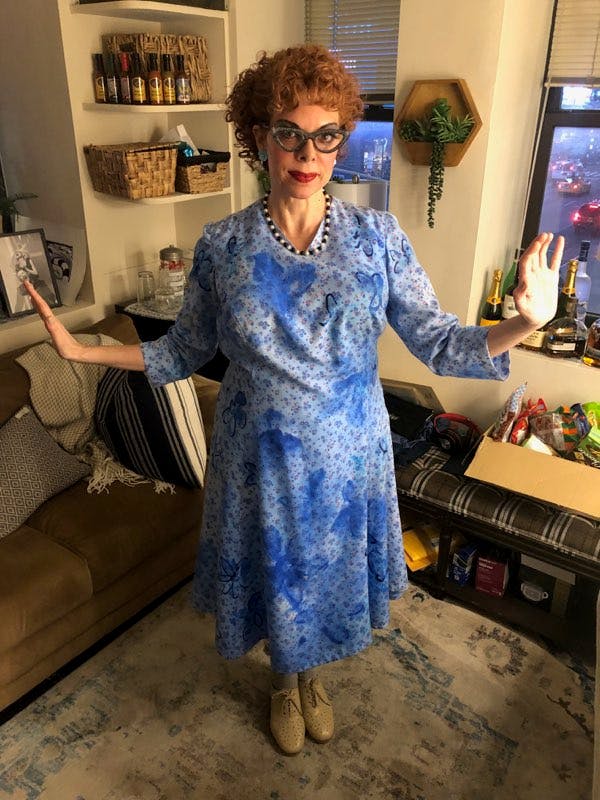 Jill Abramovitz-Beetlejuice-Broadway Musical-William Ivey Long Costume Design-Neighbor